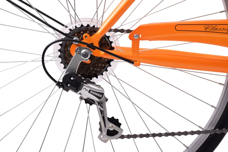 Ammaco Classique 26 Inch Dutch Lifestyle Bike Orange-1